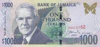 Jamaica 1000 Dollars Banknote -