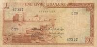 Libanon 1 Livre Banknote -