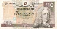 Schottland 10 Pounds Banknote -