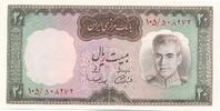 Iran 20 Rials (1969) Banknote, Reza Schah Pahlavi, Bank Markazi unc 25,00 EUR  Excl. 6,00 EUR Verzending