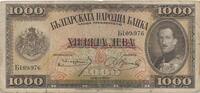 Bulgarien 1000 Lewa Leva Banknote -