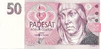 Tschechien 50 Korun Banknote -