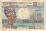 Mali 100 Francs ohne Datum ( 1972/73 ) -