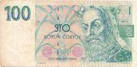 Tschechien, Czechoslovakia / Tschechoslowakei 100 Korun Banknote -