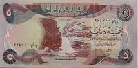 Irak 5 Dinars Banknote -