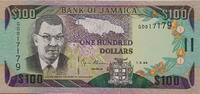 Jamaika 100 Dollars Banknote -