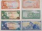 Kenia 5, 10, 20 Shillings Banknoten 3 Stück lot -