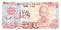 Vietnam Viet Nam 500 Dong Banknote -