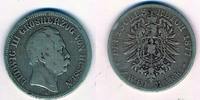 Hessen 2 Mark Ludwig III. 1848 - 1877 -