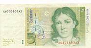 Deutschland BRD 5 Deutsche Mark DM Bundesbanknote A/A -