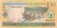 Ruanda / Rwanda 100 Francs Banknote -