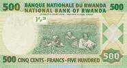 Ruanda / Rwanda 500 Francs Banknote -