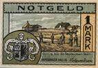 Deutschland, Deutsches Reich 1 Mark 1 x Notgeldschein, Stadt Hamburg -