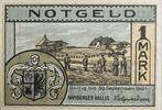 Deutschland, Deutsches Reich 1 Mark 1 x Notgeldschein, Hamburger Hallig, Hamburg -