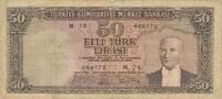 Türkei Türkiye 50 Lira Türk Lirasi 1964 Elli Türk lirasi Türkiye Cumhuri... 40,00 EUR  plus 6,00 EUR verzending
