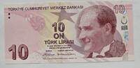 Türkei Türkiye 10 Lira Türk Lirasi On Türk lirasi Türkiye Cumhuriyeti Kemal Atatürk 1970 -