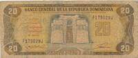 Dominikanische Republik 20 Pesos Oro Banknote -
