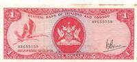 Trinidad & Tobago 1 Dollar Banknote -