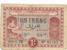 Algerien 1 Franc Notgeldschein -
