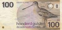 Niederland 100 Gulden Geldschein Banknote honderd gulden -