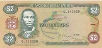 Jamaika 2 Dollars Banknote -