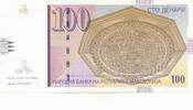 Mazedonien 100 Denari Banknote -