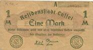 Deutsches Reich Deutschland 1 Mark Notgeldschein Residenzstadt Cassel Hessen -