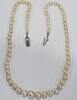 Goldschmuck Weißgold Perlenschmuck vintage Perlenkette Akoya Perlen 585 14 Karat Gold Weißgold Perlencollier -