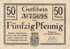 Deutsches Reich Deutschland Hessen 50 Pfennig Notgeldschein Stadt Giessen Hessen -