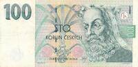 Tschechien 100 Korun Banknote -