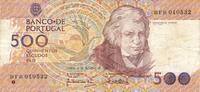 Portugal 500 Escudos Banknote -