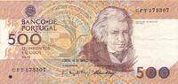 Portugal 500 Escudos Banknote -