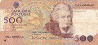 Portugal 500 Escudos Banknote -
