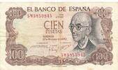 Spanien 100 Pesetas Banknote -