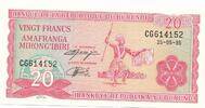 Burundi 20 Francs Banknote -