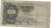 Lettland 10 Latu Banknote -
