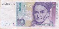 Deutschland BRD 10 Deutsche Mark DM Banknote AN/Z -