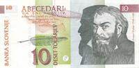 Slowenien 10 Tolarjew Banknote -