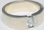 Silberschmuck 925er Silber Silberring mit Stein für Herren und Damen -