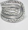 Silberschmuck 925er Silber Matt und glänzend Silberring, Silberring, GOK -