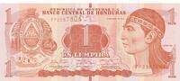 HONDURAS 1 Lempira Banknote -