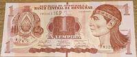 Honduras 1 Lempira Banknote -