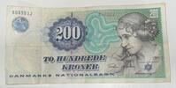 Dänemark 200 Kronen Banknote -