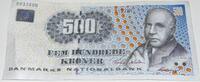 Dänemark 500 Kronen Banknote -