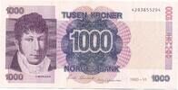 Norwegen 1000 Kronen Banknote -