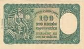Slowakei Slovakei 100 Korun Kronen Banknote, 2. Auflage -