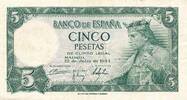 Spanien 5 Pesetas Banknote -