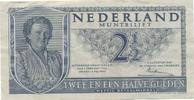 Niederlande 2½ Gulden Geldschein Banknote -