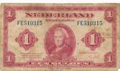 Niederlande 1 Gulden Geldschein Banknote -