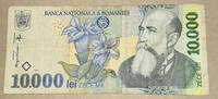 Rumänien 10.000 Banknote -
